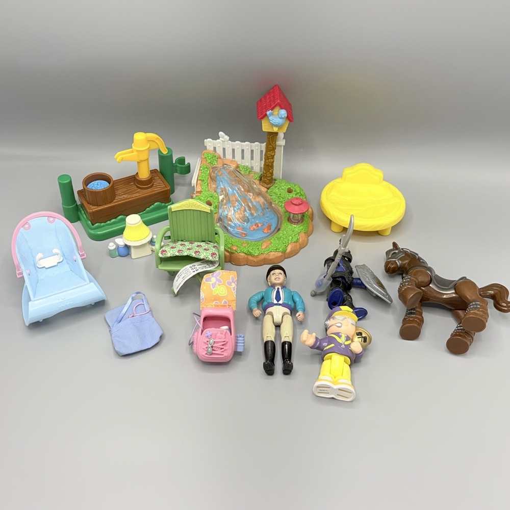 Fisher Price Loving Family Little People Furniture Assorted Toys Lot